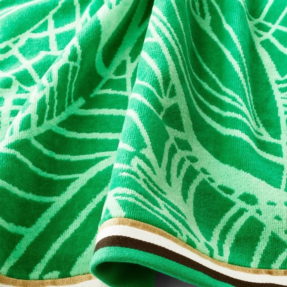 Tabitha Brown LIMITED EDITION Linear Floral Beach Towel